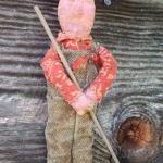 Primitive Farming Pig Doll ..