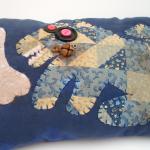 Primitive Whimsical Pillow ..