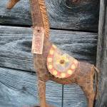 Primitive Vintage Look Pull..