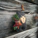 Whimsical Primitive Bear Do..