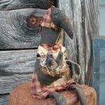 Primitive Crow Doll and Nes..
