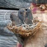Primitive Crow Doll and Nes..