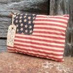  Primitive July 4 Flag Deco..