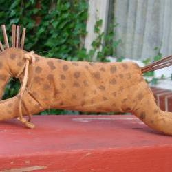 Primitive Running Horse - Shelf Sitter or Tuck - For Your Hutch, Cupboard or Mantel